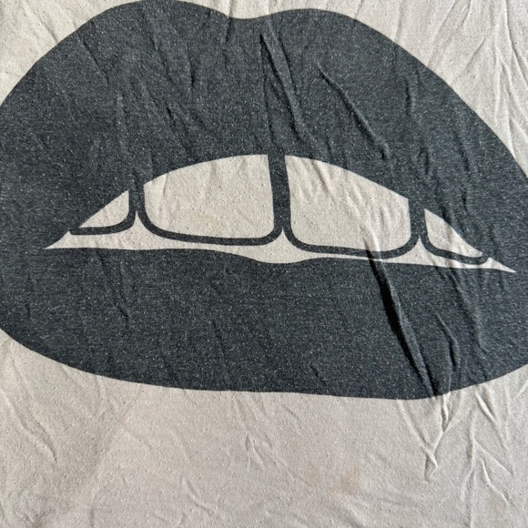 EXPRESS LAS VEGAS GRAY SCOOP NECK GRAPHIC SHORT SLEEVE T-SHIRT SIZE XS - Picture 4 of 8